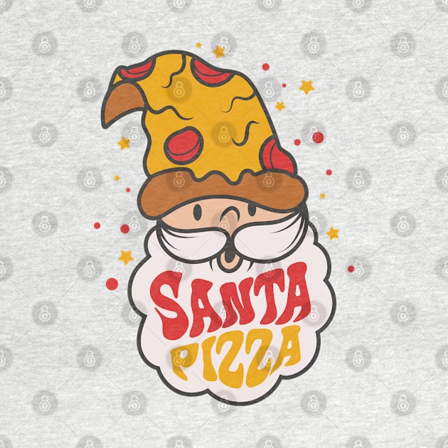 pizza christmas, santa pizza by dadan_pm